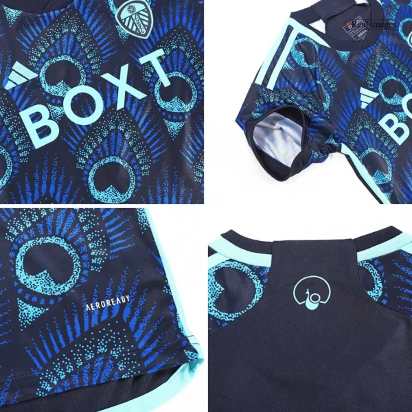 Kids Leeds United Away Kit Jersey+Shorts 2023-24 - Image 7