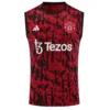 2023/24 Manchester United Pre-Match Vest Jersey Red