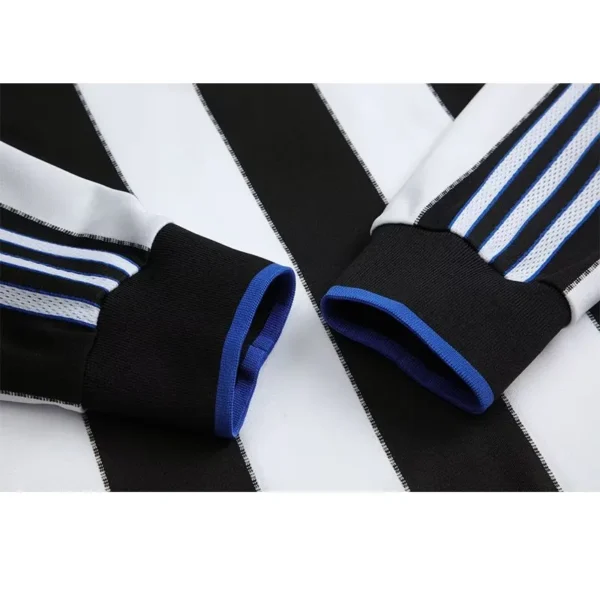 1999/00 Newcastle Retro Long Sleeve Jersey Home - Image 6