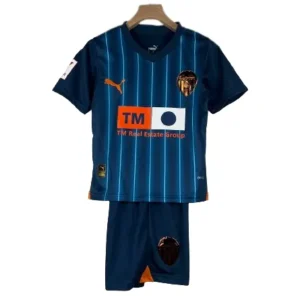 2023/24 Kids Valencia Away Kit Jersey+Shorts