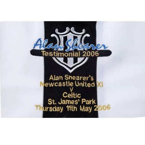 2006 Newcastle Retro Jersey 'Alan Shearer's Testimonial' Home - Image 4