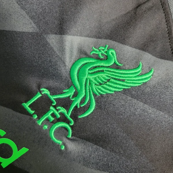 Liverpool Goalkeeper Black Soccer Jersey 2023/2024 - Image 5