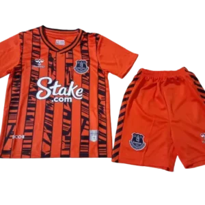 Kids Everton Away Kit Jersey+Shorts 2023/24