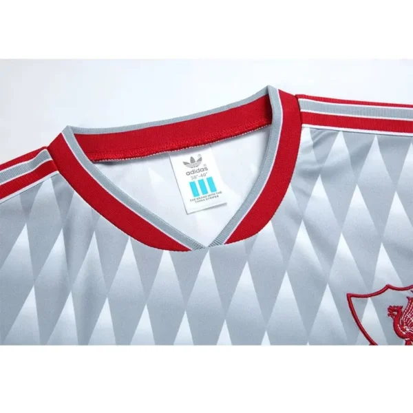 Liverpool Retro Long Sleeve Jersey Away 1989 - Image 4