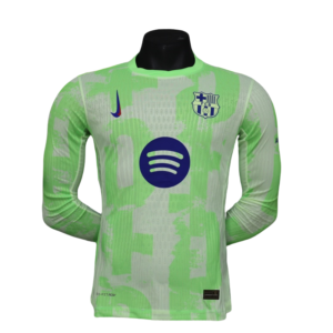 2024/25 Barcelona Home Jersey Long Sleeve Player Version