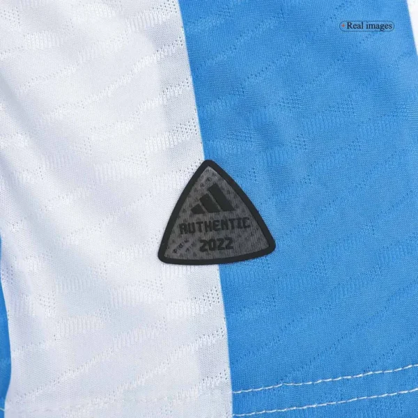 2022 Argentina World Cup Champion Edition 3 stars Home Jersey Player Version - Image 3