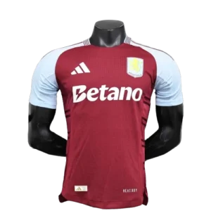 2024/25 Aston Villa Home Jersey Player Version