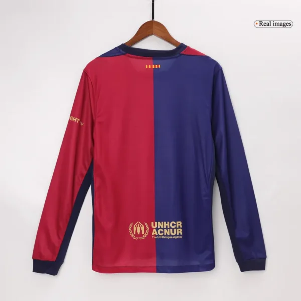 Barcelona Home Long Sleeve Jersey 2024-25 - Image 2