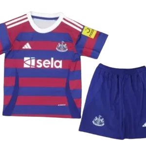 2024/25 Kids Newcastle United Away Jersey Kits