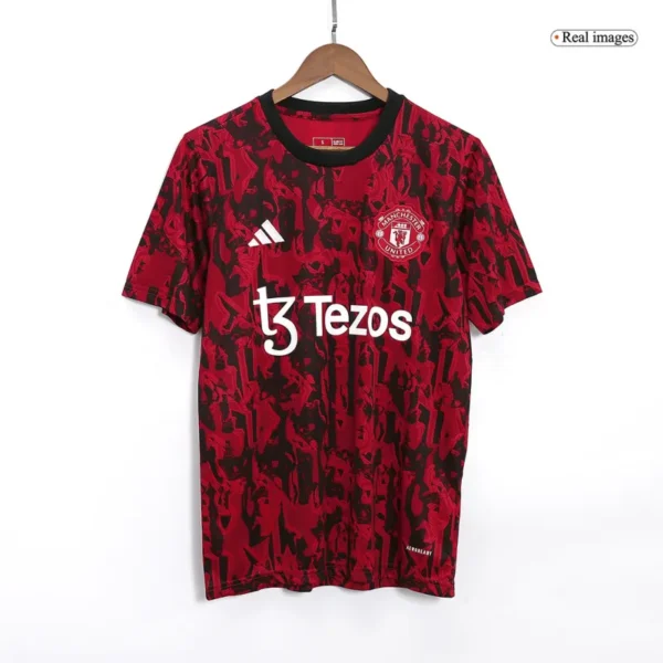 2023/24 Manchester United Pre-Match Jersey - Image 3