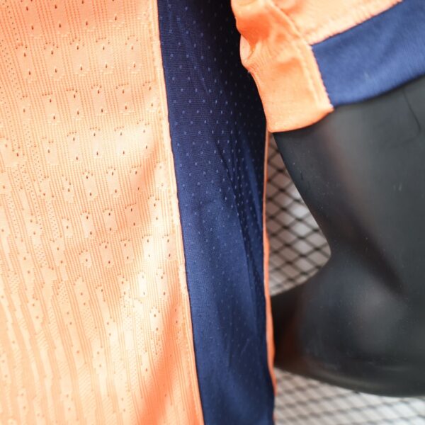 2025/26 Barcelona Players' Special Orange Football Shirt - Image 6