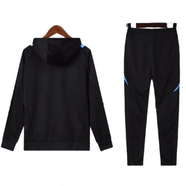 Argentina Nation 2024-25 Hooded Black Training Tracksuit Kits - Image 2