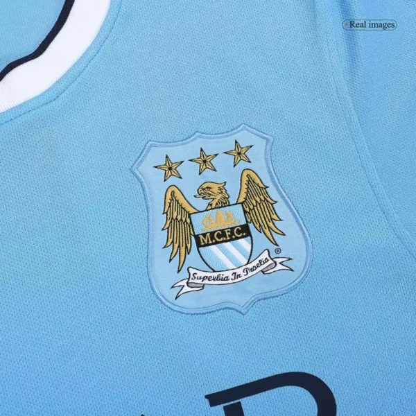 Manchester City Retro Home Jersey 2011/12 - Image 5
