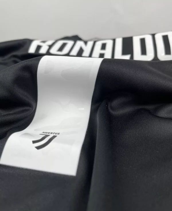 2019-20 Juventus Home Retro Soccer Jersey Adidas Ronaldo #7 - Image 11