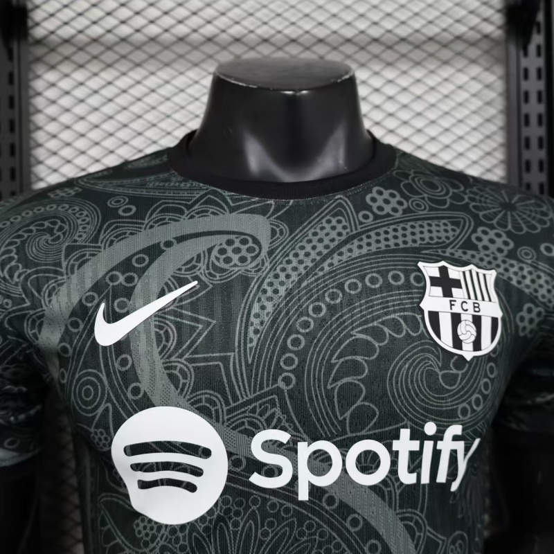 2024/25 Barcelona Away Jersey Spotify Logo Without Text Player Version - Image 3