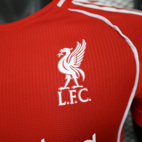 2025/26 Liverpool Home Player Version Soccer Jersey - Image 4