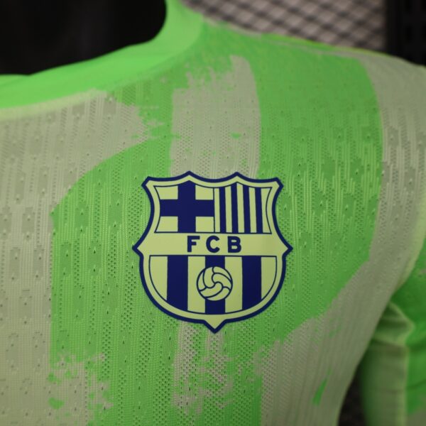 2024/25 Barcelona Home Jersey Long Sleeve Player Version - Image 4