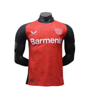 24-25 Bayer 04 Leverkusen Home Soccer Jersey Player Version