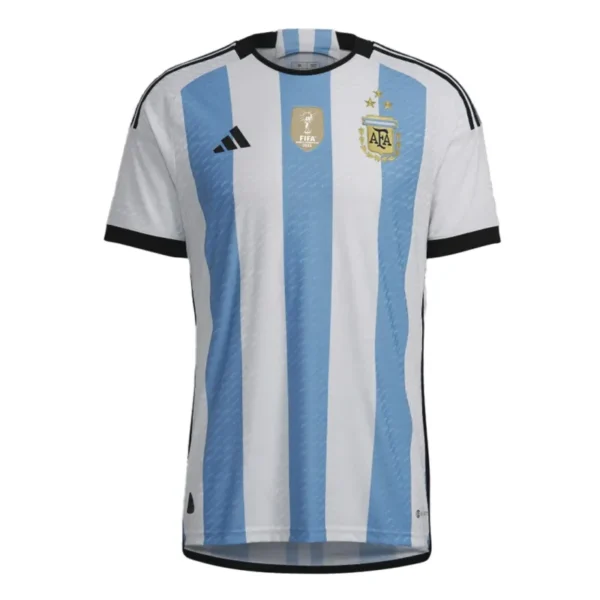 2022 Argentina World Cup Champion Edition 3 stars Home Jersey Player Version - Image 10