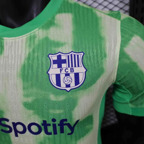 24-25 Barcelona Third Away Jersey Player Version - Image 3