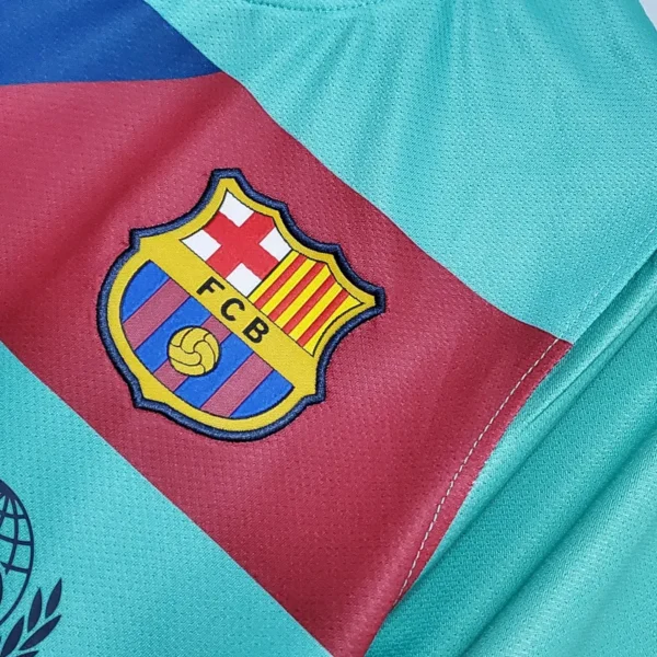 10-11 Barcelona Home Retro Jersey - Image 4