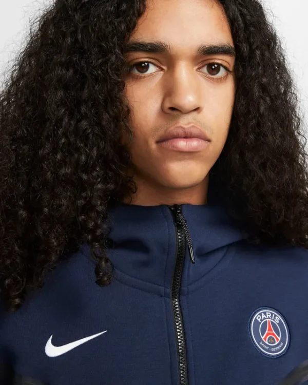 NIKE TECH FLEECE HOODIE --PSG - Image 5