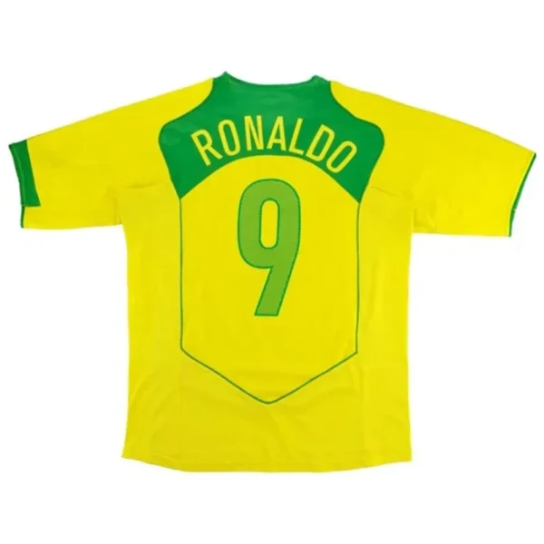 Brazil 2004 Retro Jersey Home - Image 5