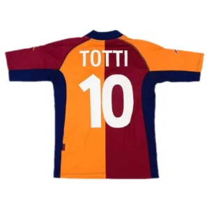 2001/02 Roma Totti #10 Retro Jersey Third Away