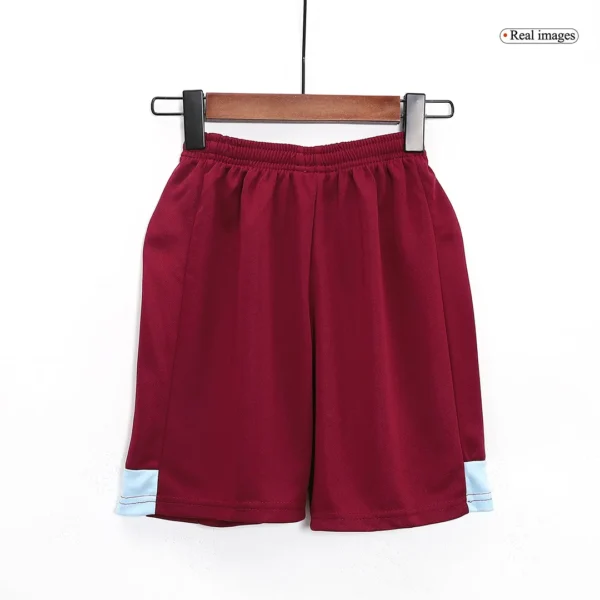 2023/24 Kids West Ham United Home Kit Shirt+Shorts - Image 5