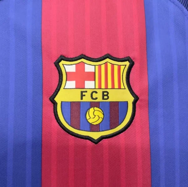Barcelona Retro Home Jersey 2016-17 - Image 3