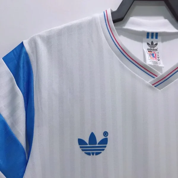 1990 Marseille Retro Jersey Home - Image 5