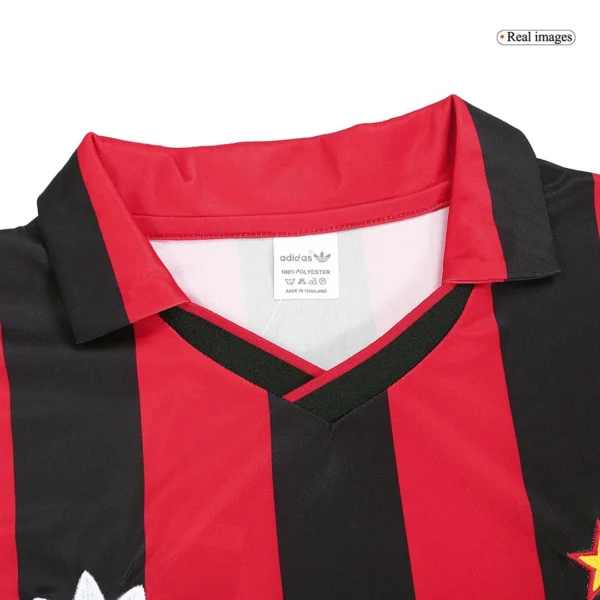 1991/92 AC Milan Retro Jersey Home - Image 6