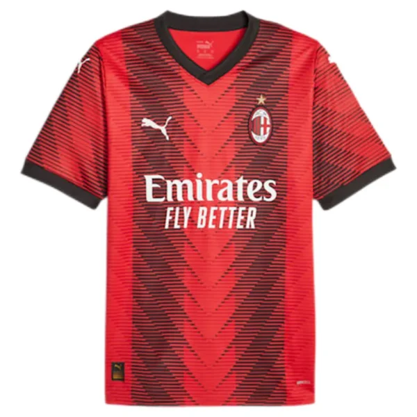 23-24 AC Milan Ibrahimović #11 Jersey Home - Image 2