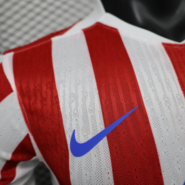 Atletico Madrid Home Shirt Soccer Jersey Player Version 25-26 - Image 3