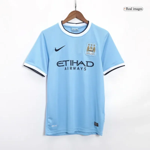 Manchester City Retro Home Jersey 2011/12 - Image 2