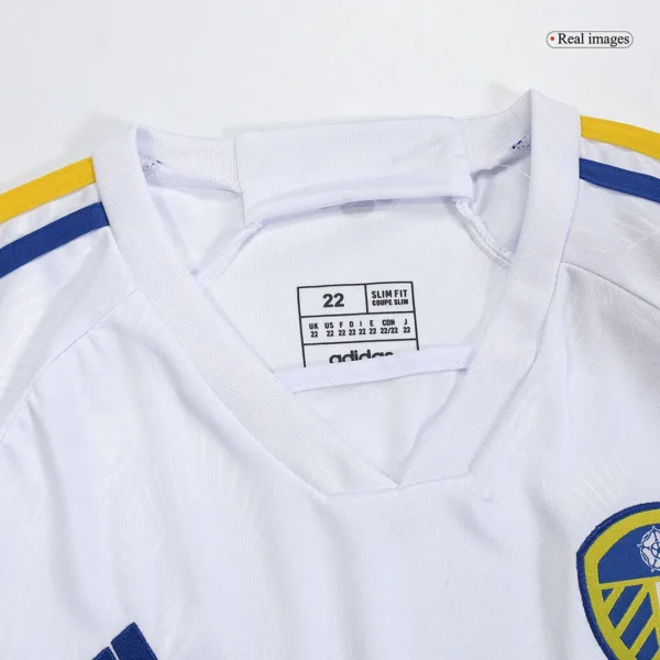 Kids Leeds United Home Kit Jersey+Shorts 2023/24 - Image 6