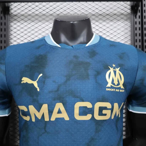 24-25 Marseilles Away Soccer Jersey Player Version - Image 7