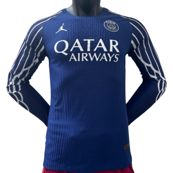 PSG Jordan Shirt Fourth Stadium Jersey Long Sleeve Player Version 24-25 - Image 2