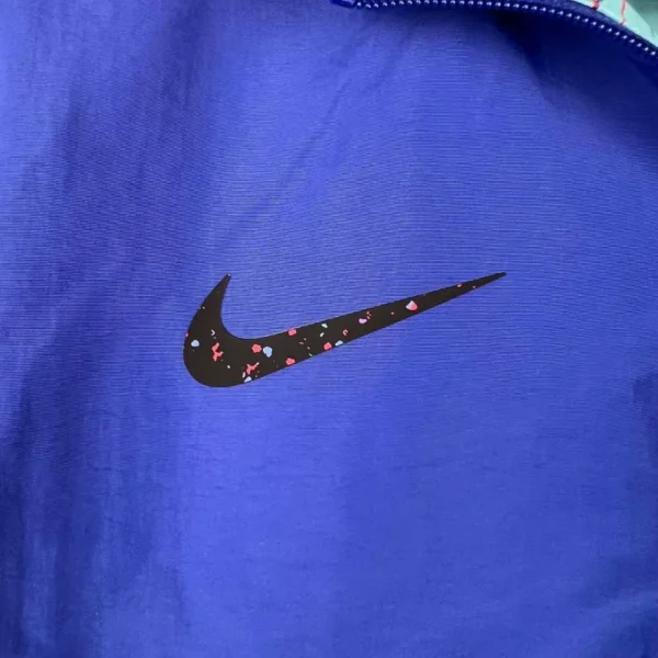 2023-2024 Barcelona Reversible Windbreaker Blue Soccer Jersey 1:1 Thai Quality - Image 6