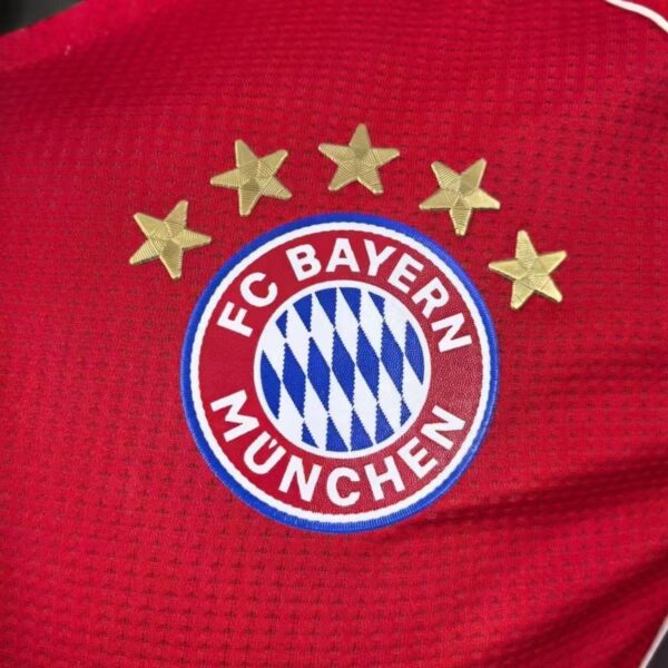 2025/26 Bayern Munich Home Player Version Soccer Jersey - Image 3
