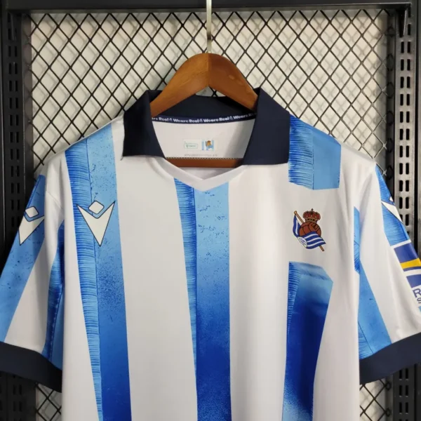 Real Sociedad 2023/24 Home Jersey - Image 3