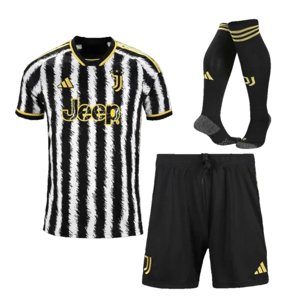 2023-24  Juventus Home Whole Kit(Jersey+Shorts+Socks)