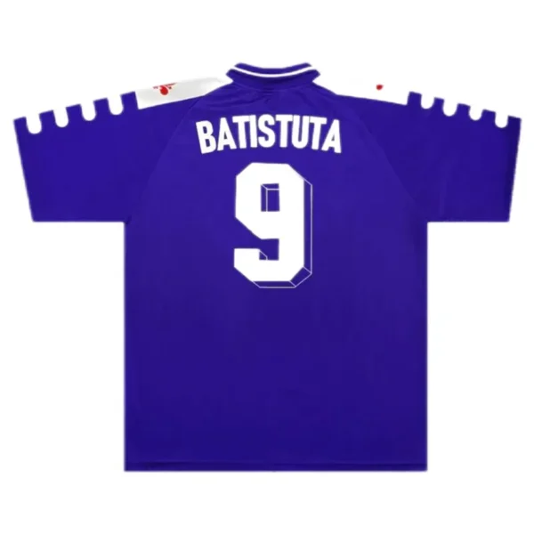Fiorentina 1998/99 Retro Soccer Jersey Home Replica - Image 8