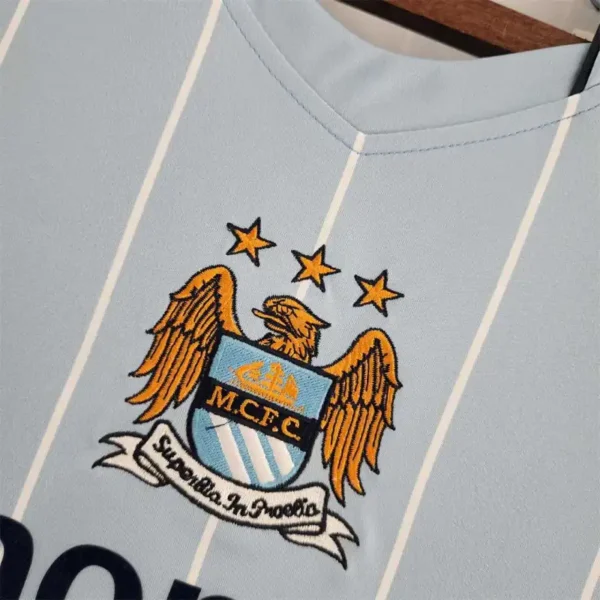 Manchester City Retro Home Jersey 2007/08 - Image 4