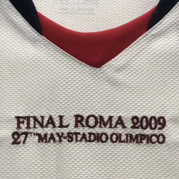 2008/09 Manchester United Retro Jersey Home UCL Final - Image 5