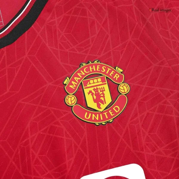 2023/24 Manchester United Home Jersey Player Version - Image 5