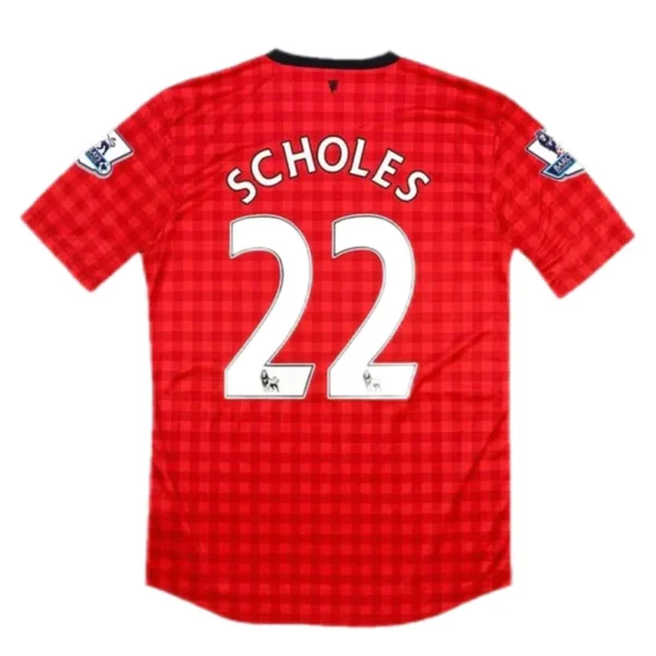 2012/13 Manchester United ROONEY #10 #5 #20 #22 Retro Jersey Home - Image 7