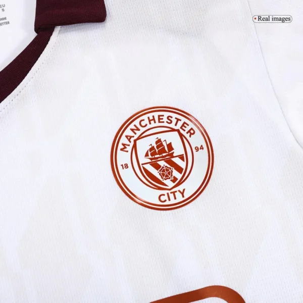 2023/24 Manchester City Away Long Sleeve Jersey - Image 9
