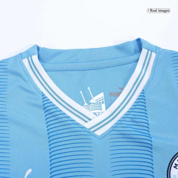 2023/24 Manchester City Home Long Sleeve Jersey - Image 5