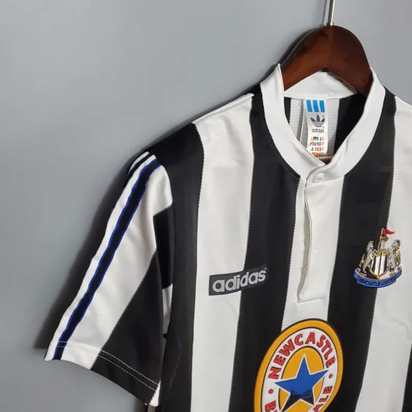 1995/97 Newcastle Retro Jersey Home - Image 9